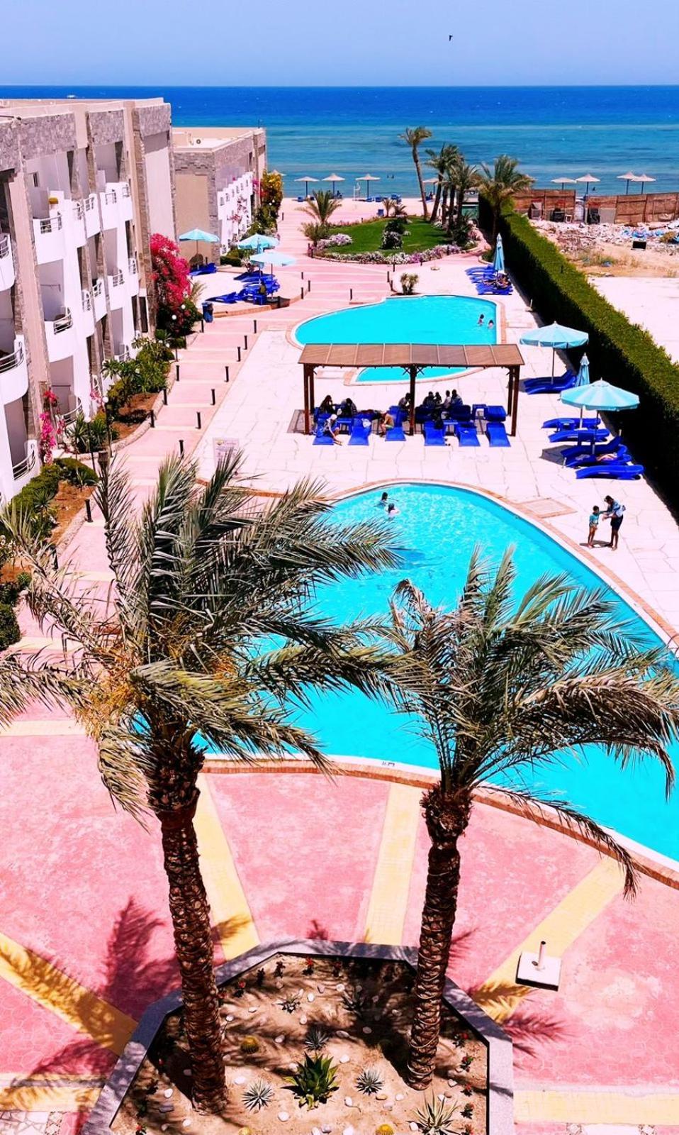 Cecelia resort compound Hurghada Exterior foto